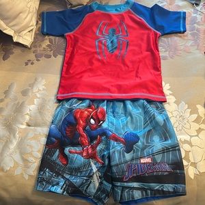 Little Boys Spider-Man Swim